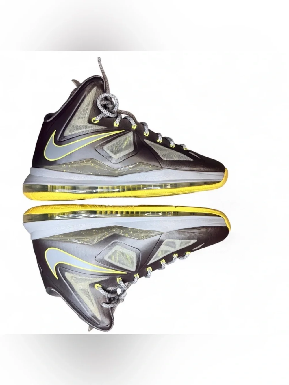 Nike Men’s Athletic Shoes - Gray/Yellow